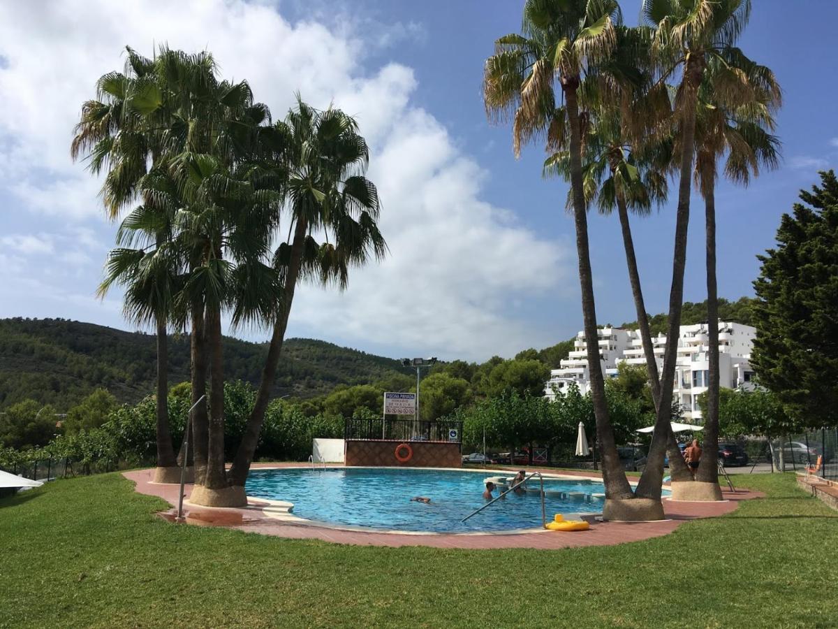 Apartamento Dos Terrazas, Vistas Al Mar. Piscina Peñíscola Exteriör bild