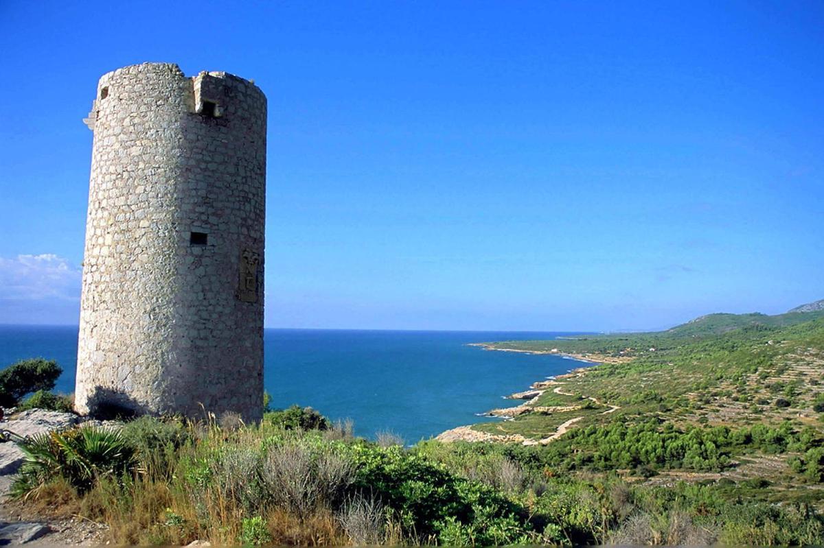 Apartamento Dos Terrazas, Vistas Al Mar. Piscina Peñíscola Exteriör bild