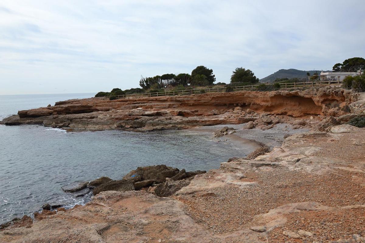 Apartamento Dos Terrazas, Vistas Al Mar. Piscina Peñíscola Exteriör bild