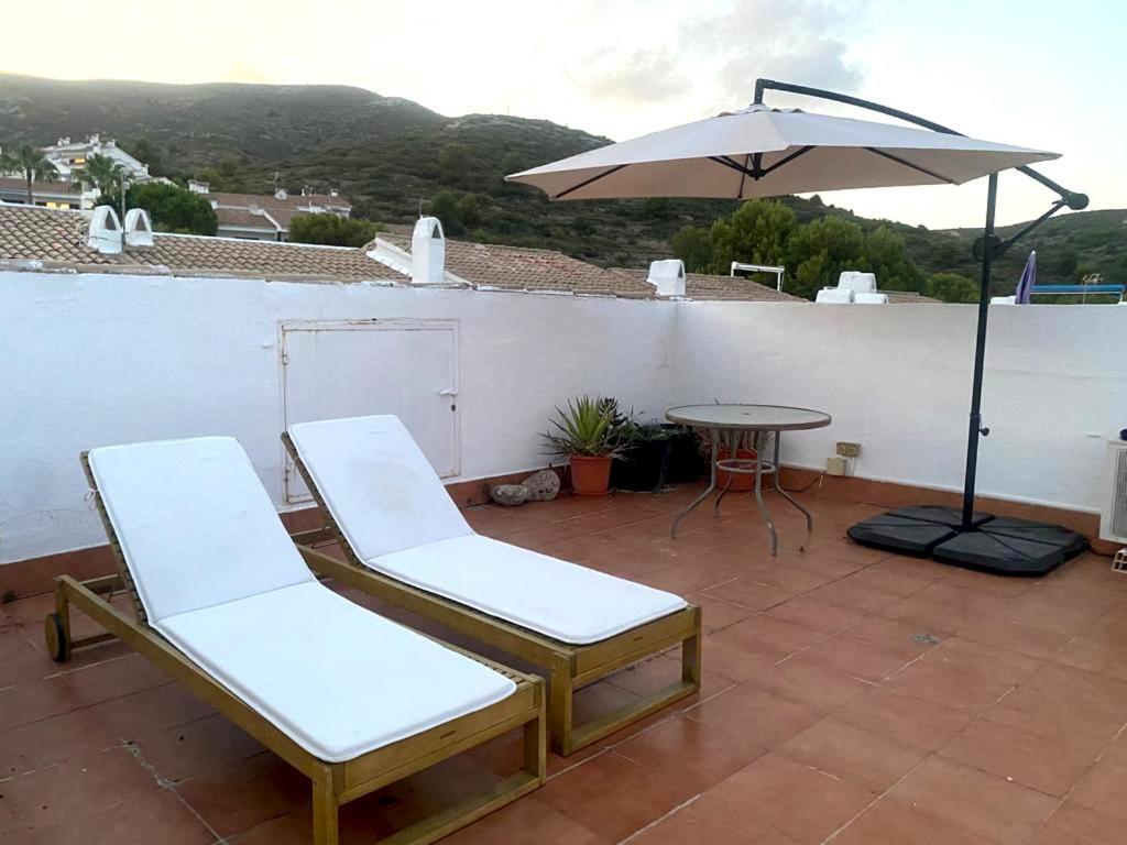 Apartamento Dos Terrazas, Vistas Al Mar. Piscina Peñíscola Exteriör bild