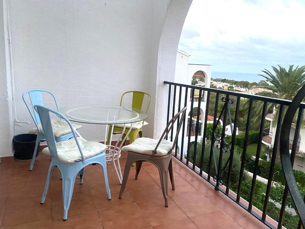 Apartamento Dos Terrazas, Vistas Al Mar. Piscina Peñíscola Exteriör bild